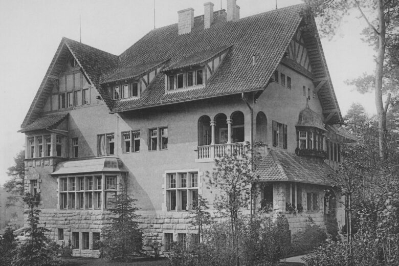 Villa Dotti in Berlin, Foto um 1912